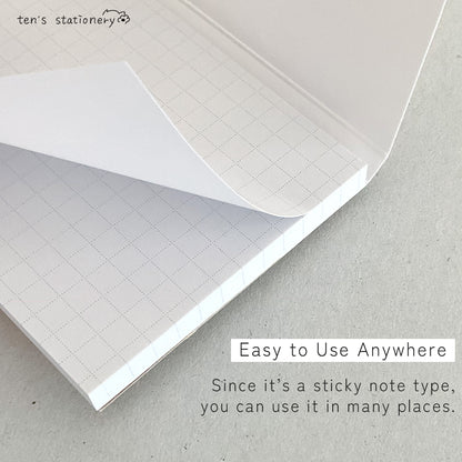 Colorband Grid Sticky Notes – 5mm, with Cover & Band