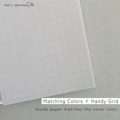 Colorband Grid Sticky Notes – 5mm, with Cover & Band