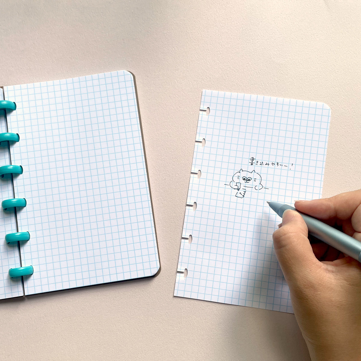 ATOMA A6 terra Refillable Notebook (made in 🇧🇪)