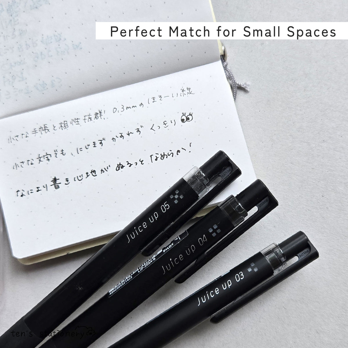 juice up 0.3mm 0.4mm 0.5mm black ballpoint pen / PILOT