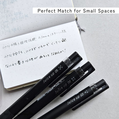 juice up 0.3mm 0.4mm 0.5mm black ballpoint pen / PILOT