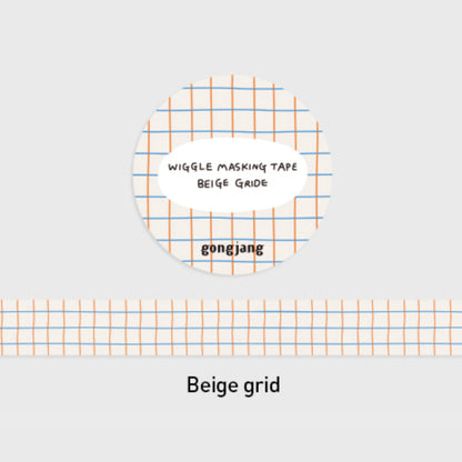 Wiggle Masking Tape / gongjang