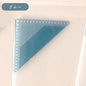 Nanamekuri CLEAR File - Slant-Cut Clear File / KINGJIM