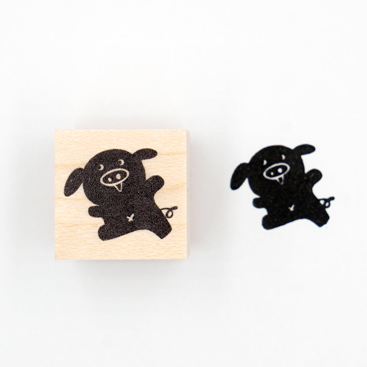 Oink Oink Piggy Stamp