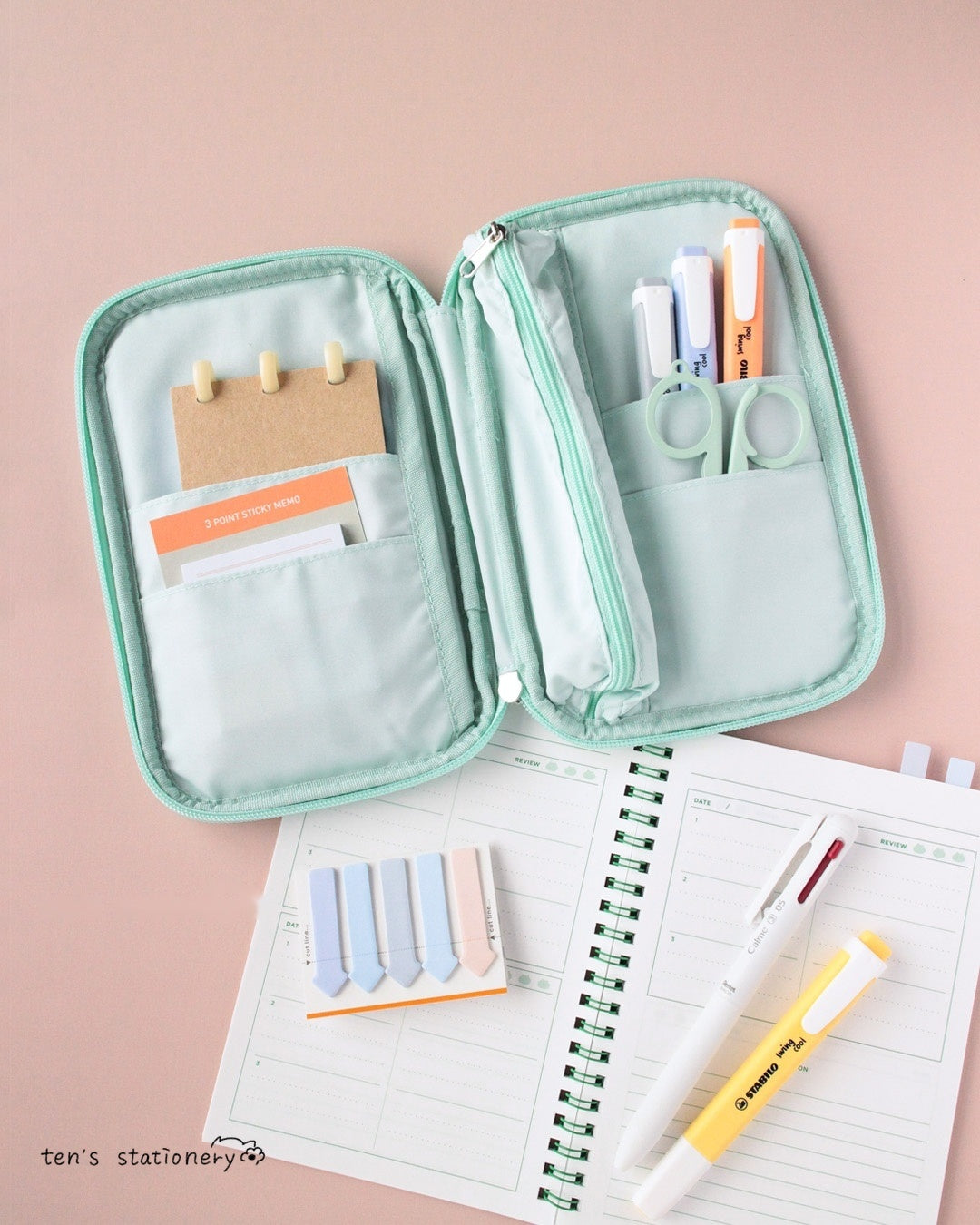Campus Lay-Flat Book Pen Case / KOKUYO