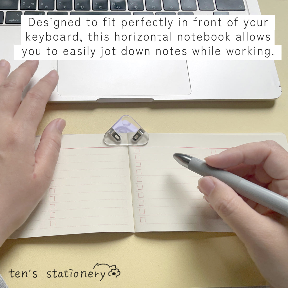 Slim Desk Notebook / Ten's stationery Original
