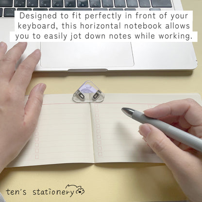 Slim Desk Notebook / Ten's stationery Original