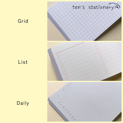 Slim Desk Notebook / Ten's stationery Original