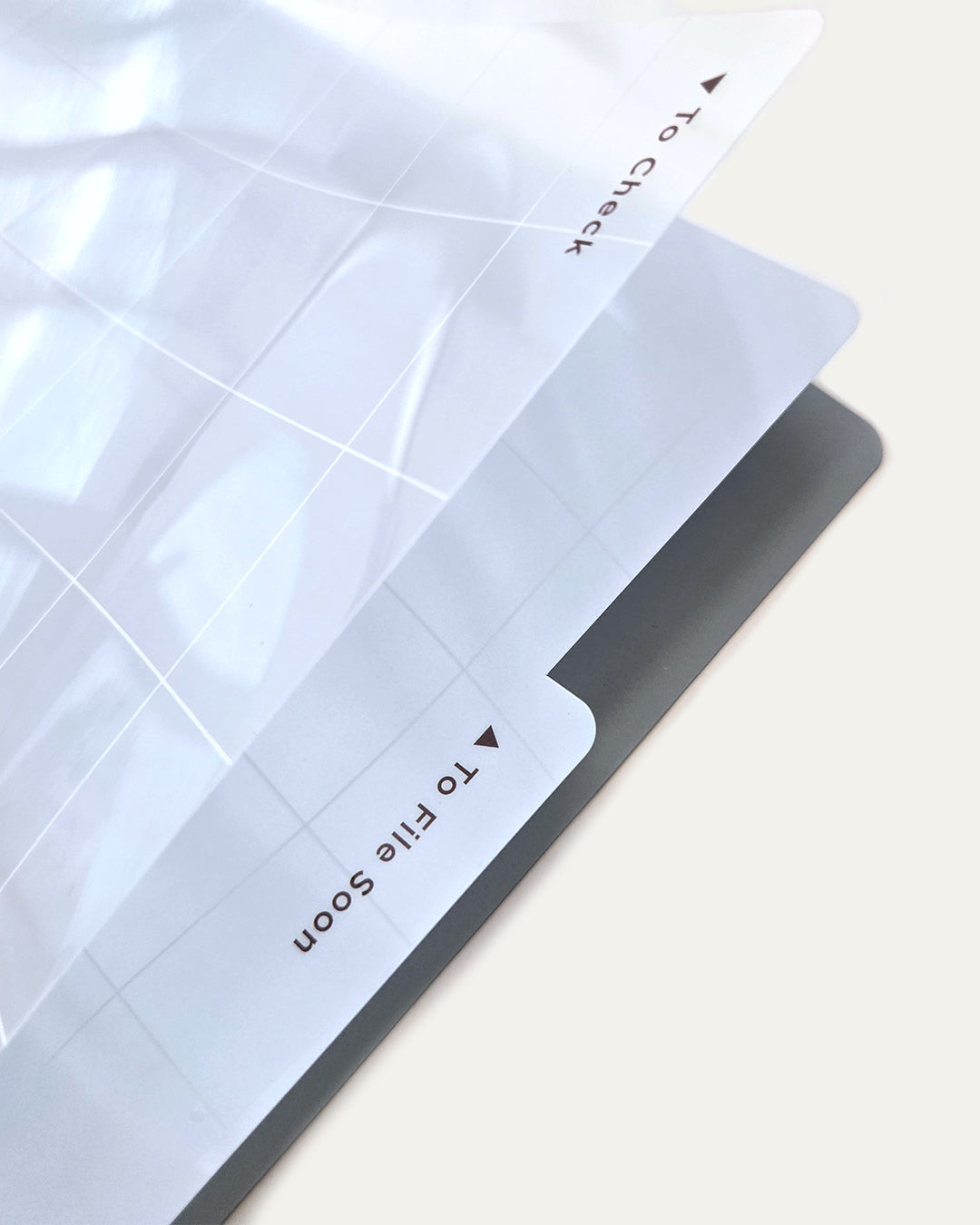 A4 Two-Pocket Clear File Folder / Potential