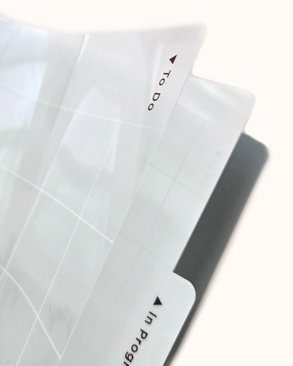 A4 Two-Pocket Clear File Folder / Potential