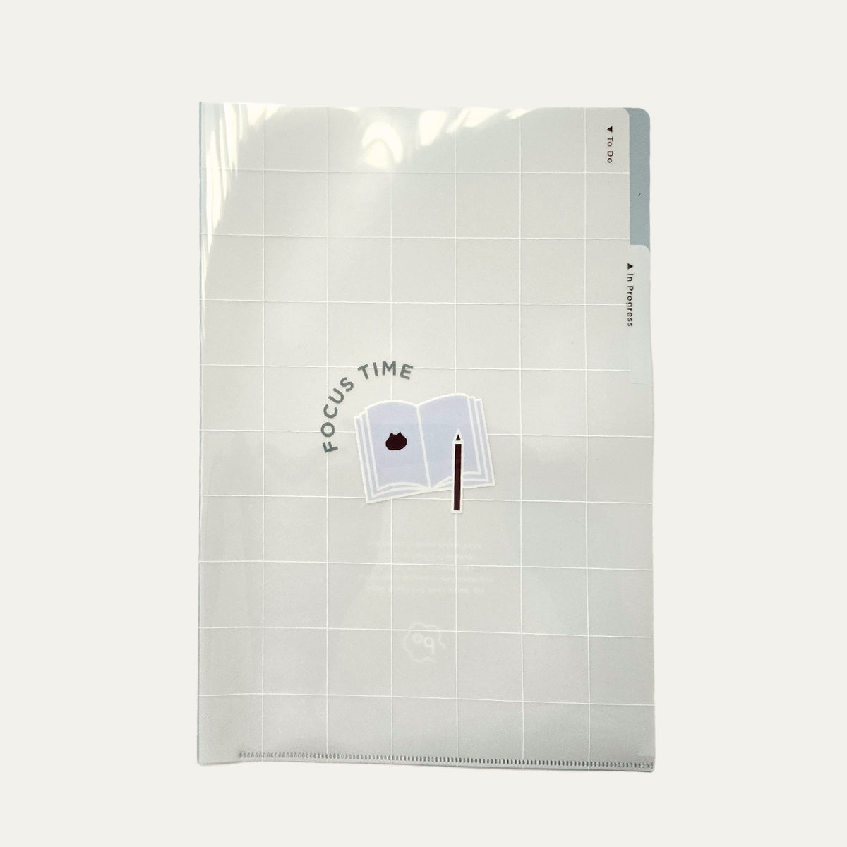 A4 Two-Pocket Clear File Folder / Potential