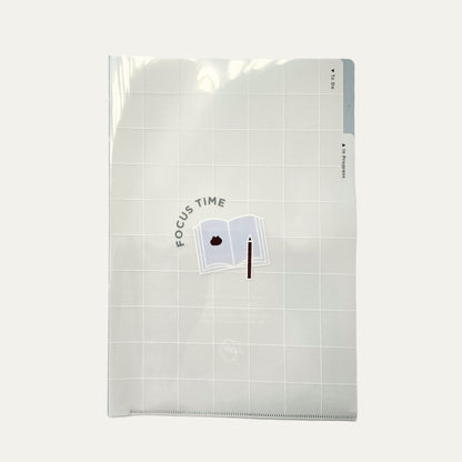 A4 Two-Pocket Clear File Folder / Potential