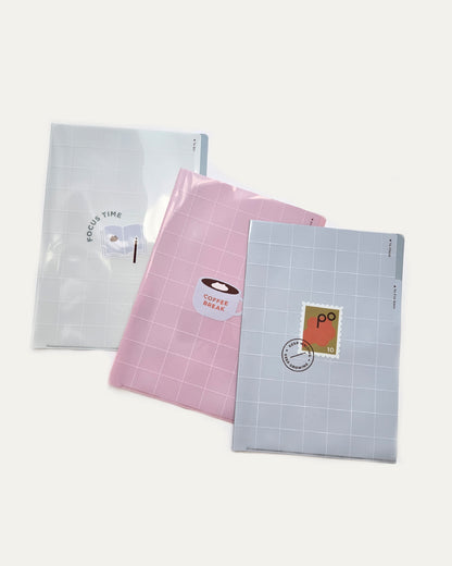 A4 Two-Pocket Clear File Folder / Potential
