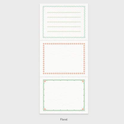 Nature Memo Pad (Tear-Off Perforated Memo Pad) / gongjang
