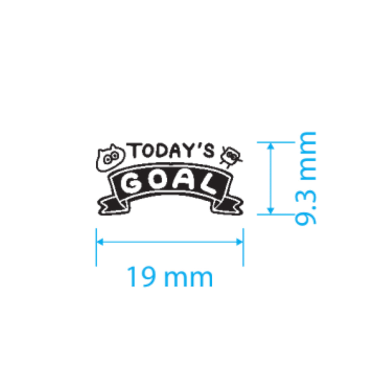 Today's goal / ten's stationery original