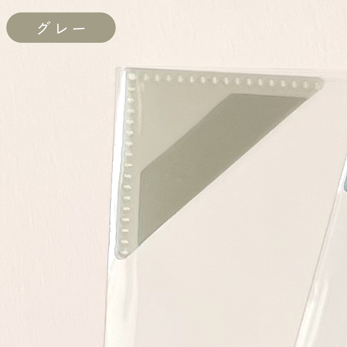 Nanamekuri CLEAR File - Slant-Cut Clear File / KINGJIM