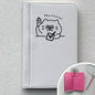 Mini memopad grid with pencil / ten's stationery original