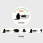 One-third cat masking tape