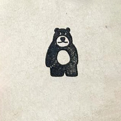 Hungry Mr. Bear Stamp