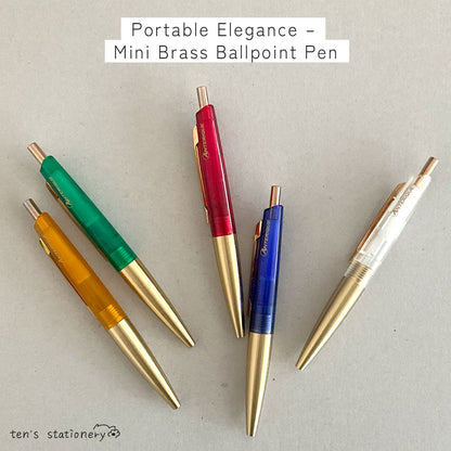 Portable Brass Ballpoint Pen 0.5 mm