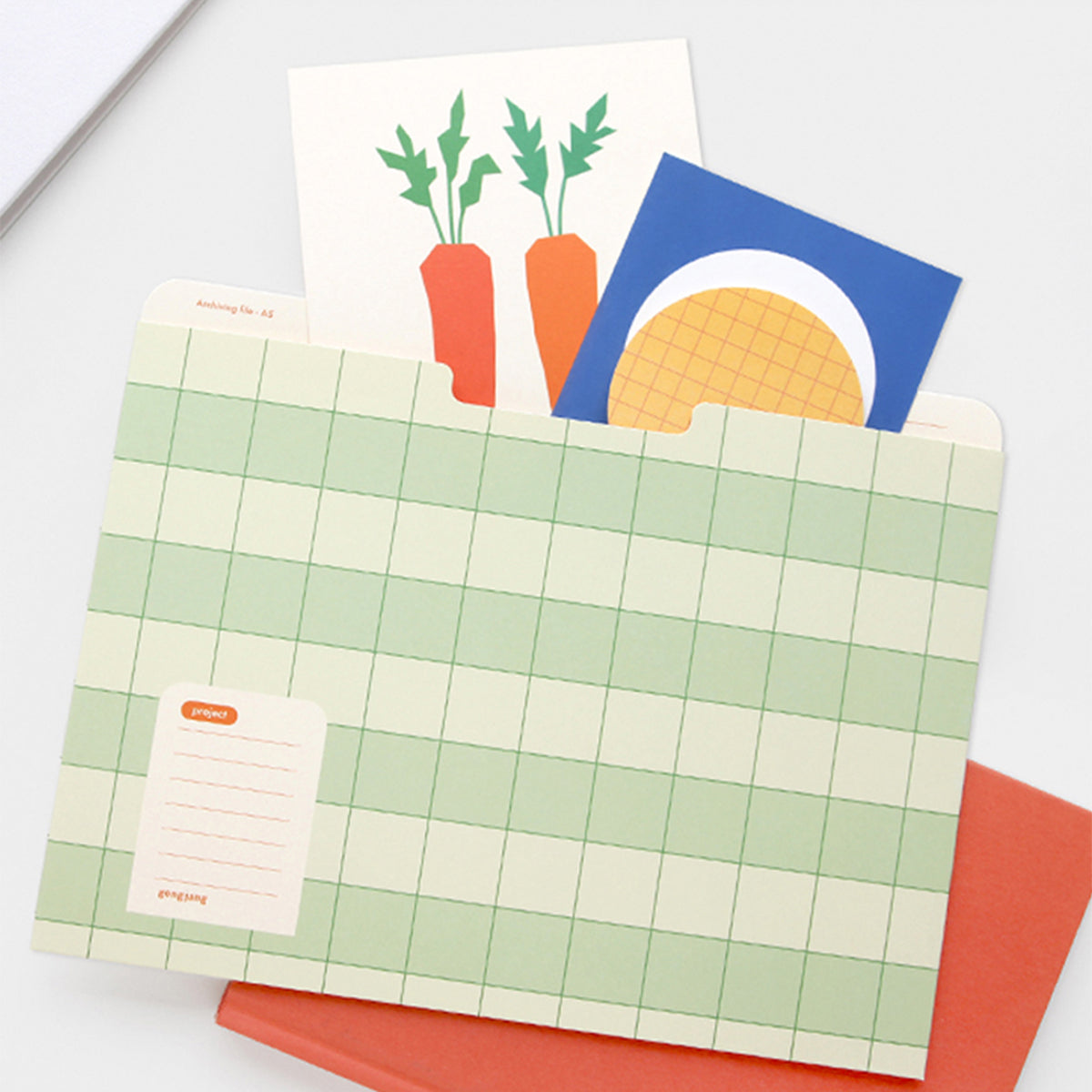 A5 Archiving File (Grid) / gongjang
