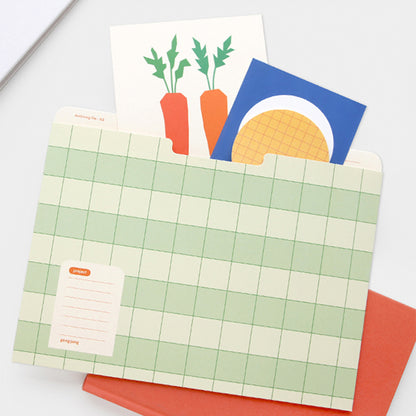 A5 Archiving File (Grid) / gongjang