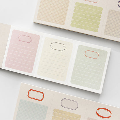Index Memo Pad (Tear-Off Perforated Memo Pad) / gongjang