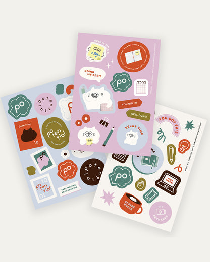 Potential Sticker sheet