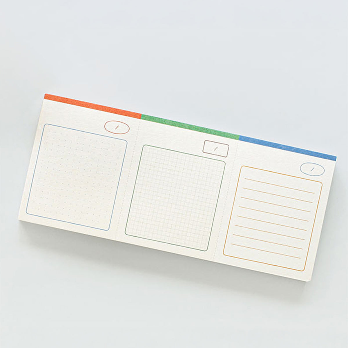 Color Mix Memo Pad (Tear-Off Perforated Memo Pad) / gongjang