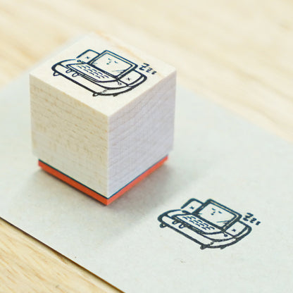 Digital Detox Sleepy Laptop Pal Stamp