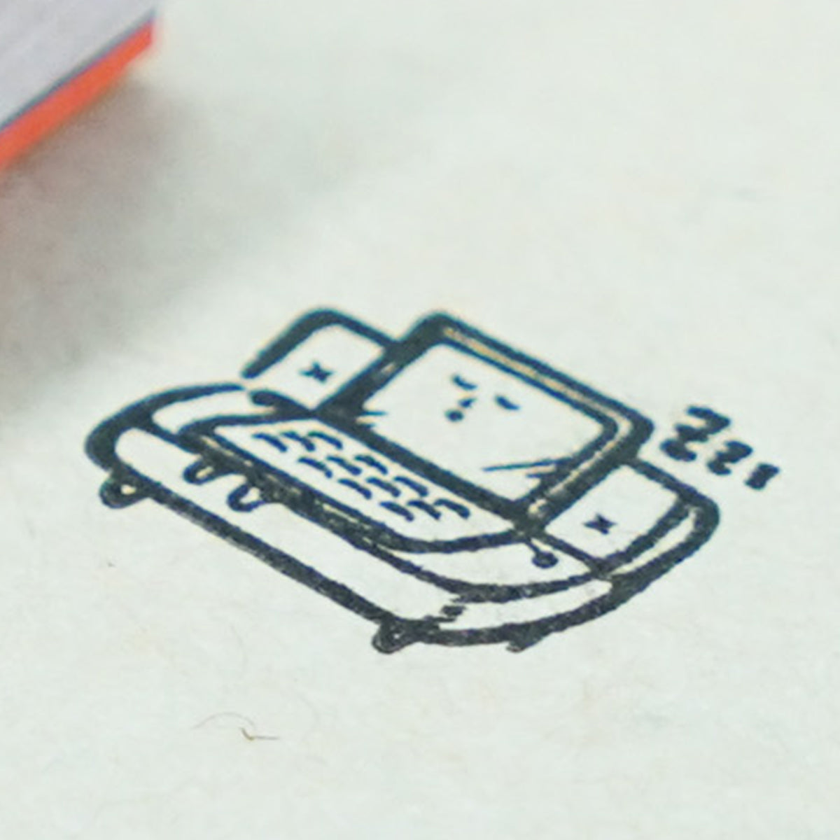Digital Detox Sleepy Laptop Pal Stamp