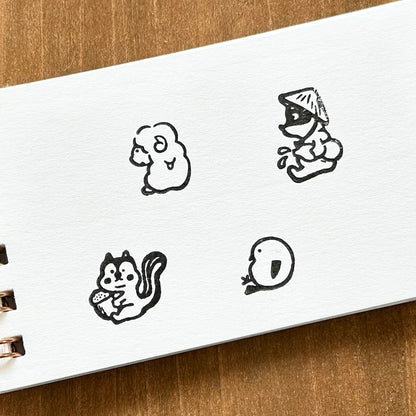 Cozy Sitting Sheep Stamp