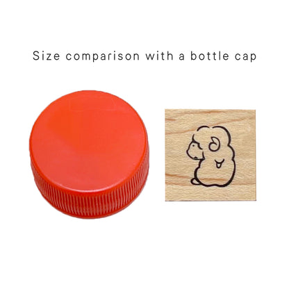Cozy Sitting Sheep Stamp