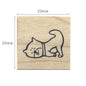 Lazy Shiba Inu Stamp