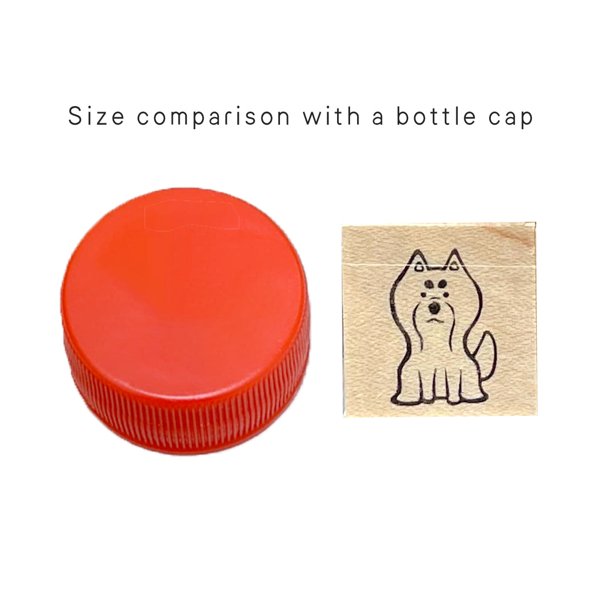 Sit Down, Shiba! Stamp