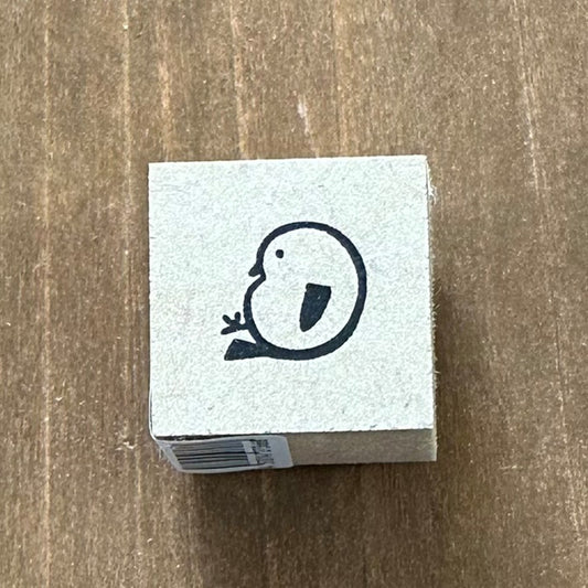 Cozy Sitting Long-tailed Tit Stamp