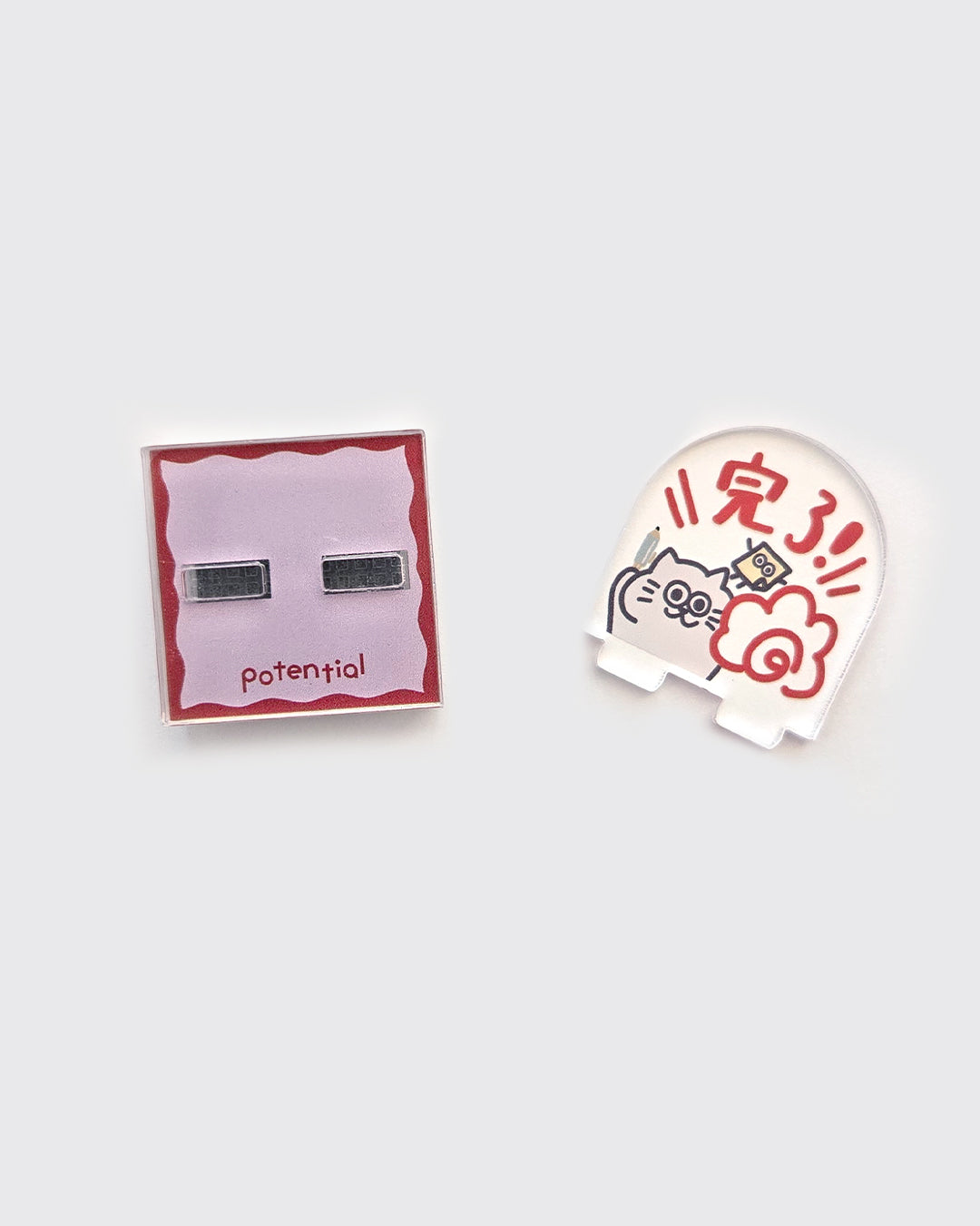 Potential Acrylic Stand Stamp "DONE" / Potential