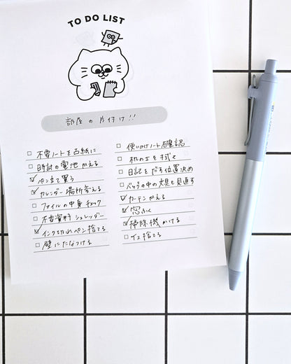Mini TODO pad / ten's stationery original