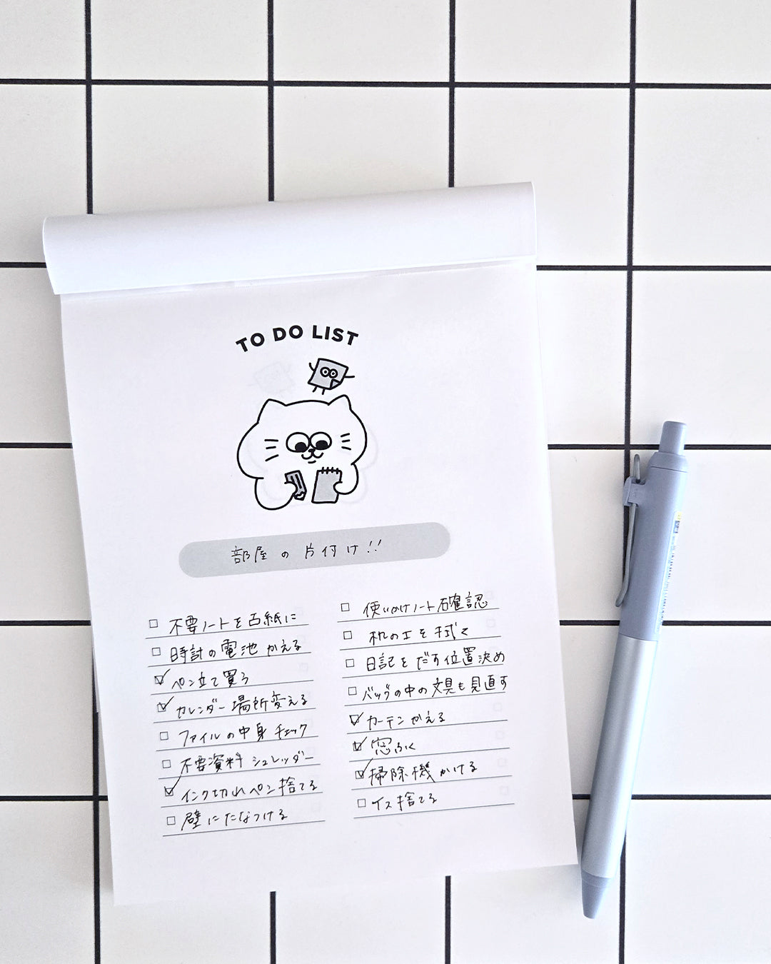 Mini TODO pad / ten's stationery original