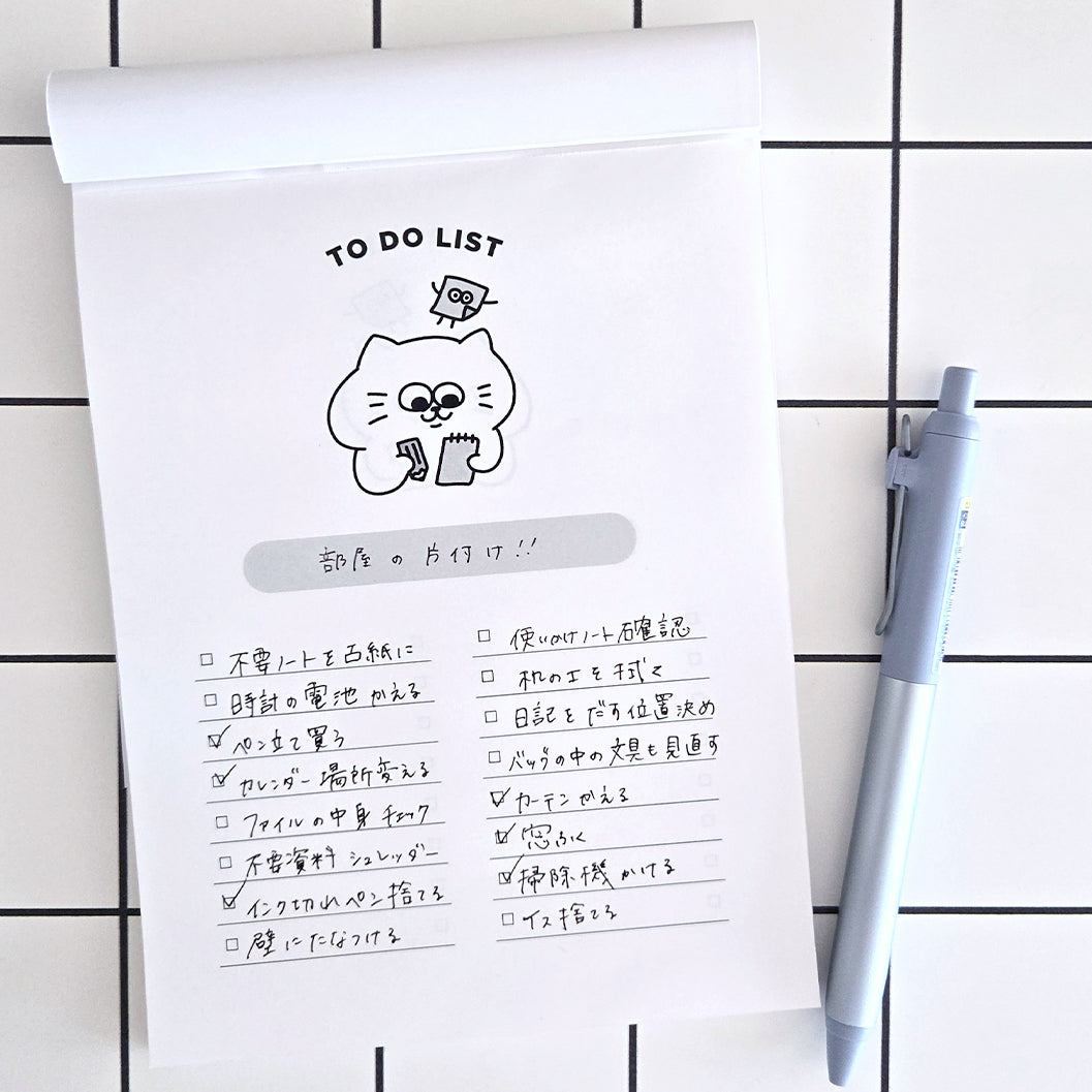 Mini TODO pad / ten's stationery original