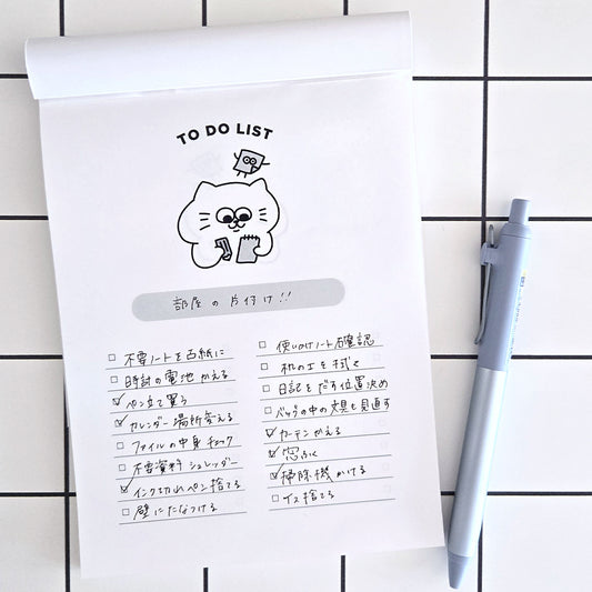 Mini TODO pad / ten's stationery original