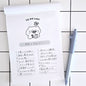 Mini TODO pad / ten's stationery original