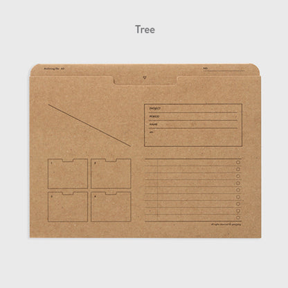 A5 Archiving file nature / gongjang